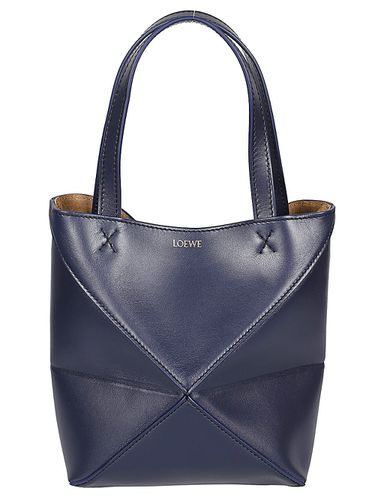 Puzzle Fold Mini Leather Tote Bag - Loewe - Modalova