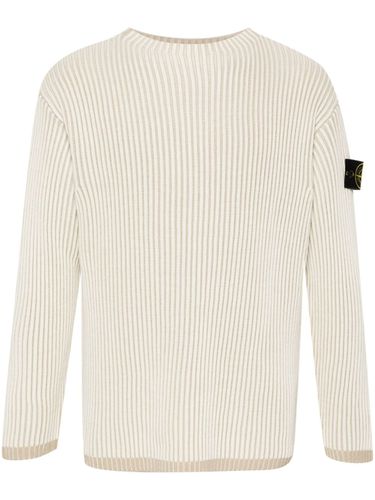 Wool Crewneck Sweater - Stone Island - Modalova