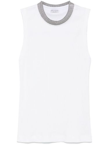 Cotton Tank Top - Brunello Cucinelli - Modalova