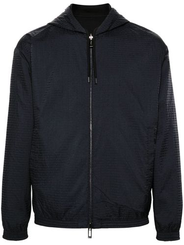 EMPORIO ARMANI - Logo Cotton Hoodie - Emporio Armani - Modalova