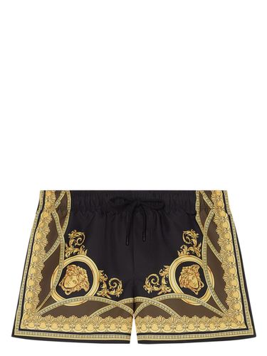 VERSACE - Barocco Print Swim Shorts - Versace - Modalova