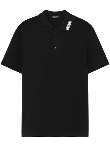 VERSACE - Logo Piquet Polo Shirt - Versace - Modalova