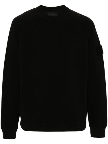 Logo Cotton Sweatshirt - Stone Island - Modalova