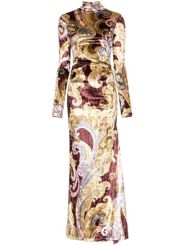 ETRO - Printed Long Dress - Etro - Modalova