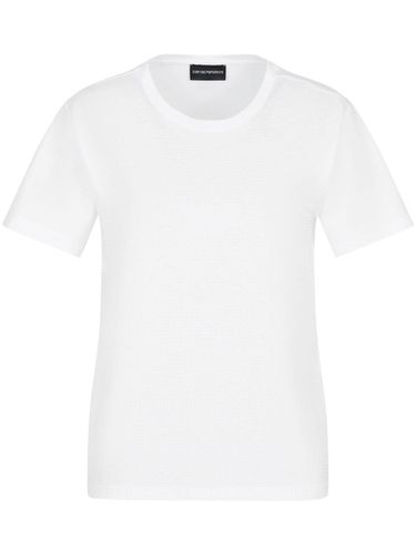 EMPORIO ARMANI - Logo Cotton Shirt - Emporio Armani - Modalova