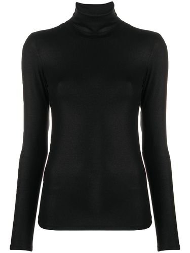 MAJESTIC - Lurex High-neck Sweater - Majestic - Modalova