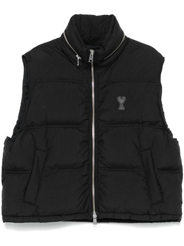 Ami De Coeur Nylon Down Vest - Ami Paris - Modalova