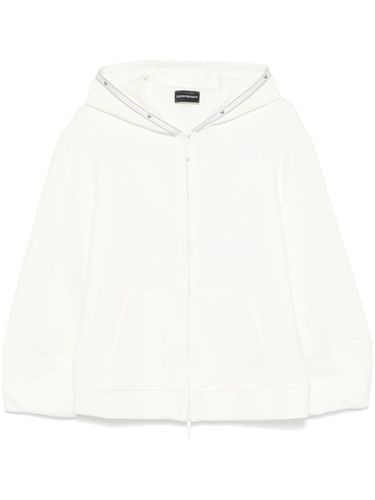 EMPORIO ARMANI - Logo Cotton Hoodie - Emporio Armani - Modalova