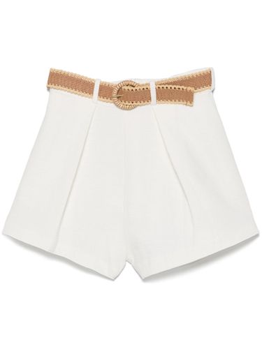 ZIMMERMANN - Acacia Cotton Shorts - Zimmermann - Modalova