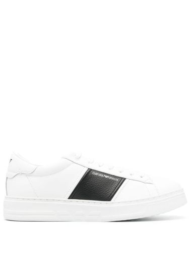 EMPORIO ARMANI - Leather Sneakers - Emporio Armani - Modalova