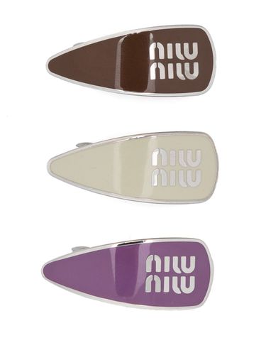 MIU MIU - Hail Clip - 3 Pack - Miu Miu - Modalova