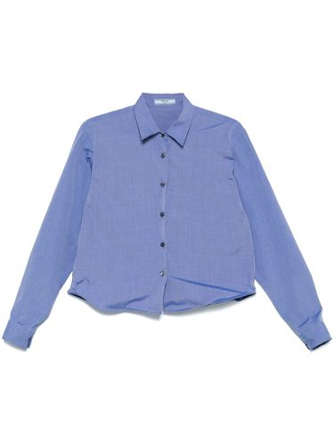 PRADA - Logo Cotton Shirt - Prada - Modalova