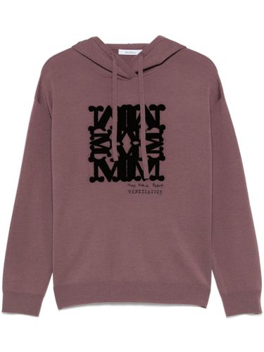 MAX MARA - Logo Wool Hoodie - Max Mara - Modalova