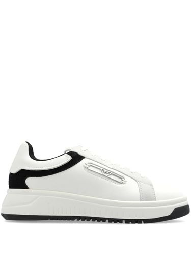 EMPORIO ARMANI - Leather Sneakers - Emporio Armani - Modalova