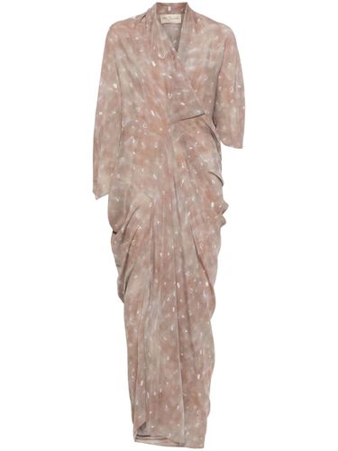 CORTANA - Mayu Silk Long Dress - Cortana - Modalova
