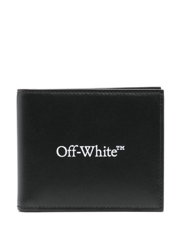 Bookish Leather Bifold Wallet - Off-White - Modalova