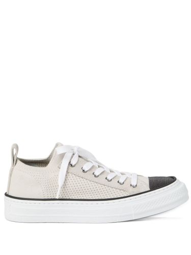 Cotton Sneakers - Brunello Cucinelli - Modalova