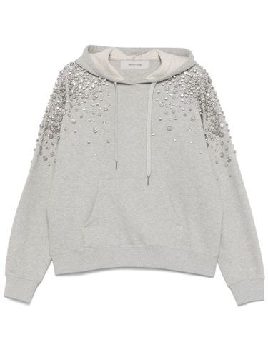 Crystal Embellished Cotton Hoodie - Golden Goose - Modalova