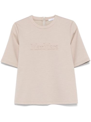 MAX MARA - Logo Wool T-shirt - Max Mara - Modalova