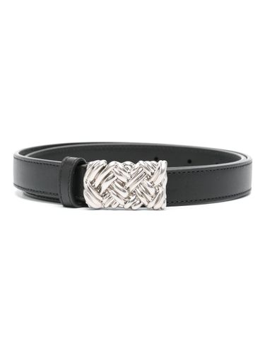 Intreccio Leather Belt - Bottega Veneta - Modalova