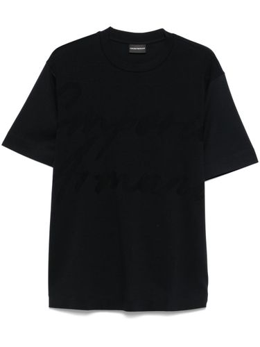 Logo Cotton T-shirt - Emporio Armani - Modalova