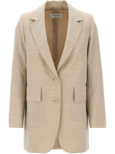 Wool Single-breasted Jacket - Max Mara - Modalova