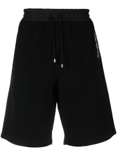 Bermuda Shorts In Cotton - Saint Laurent - Modalova