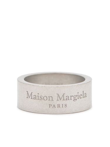 Ring With Engraved Logo - Maison Margiela - Modalova