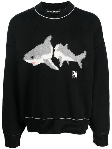 PALM ANGELS - Wool Sweater - Palm Angels - Modalova