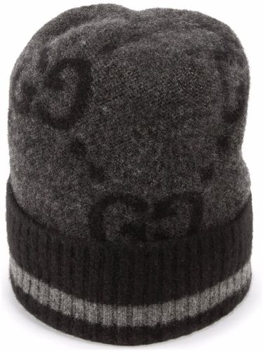 GUCCI - Cashmere Hat With Gg - Gucci - Modalova