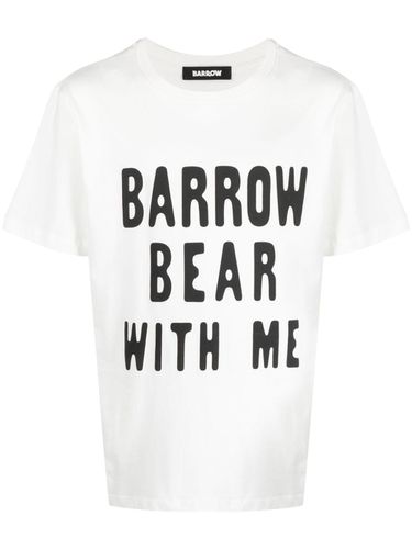 BARROW - Cotton T-shirt With Print - Barrow - Modalova