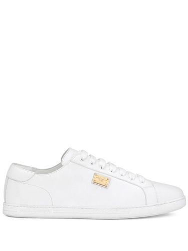 DOLCE & GABBANA - Leather Sneakers - Dolce & Gabbana - Modalova