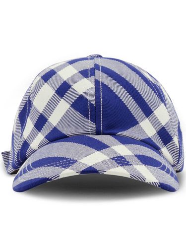 BURBERRY - Hat With Check Pattern - Burberry - Modalova