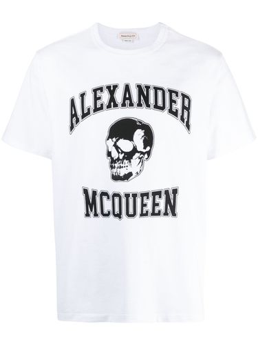 T-shirt With Print - Alexander McQueen - Modalova