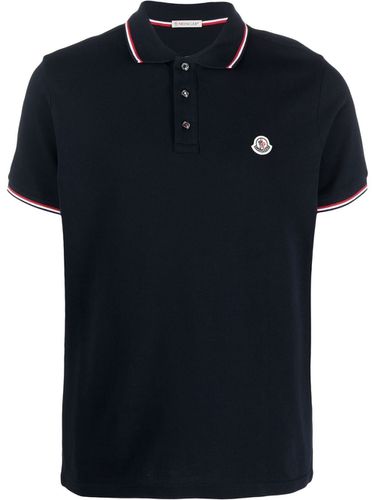 MONCLER - Logo Polo Shirt - Moncler - Modalova