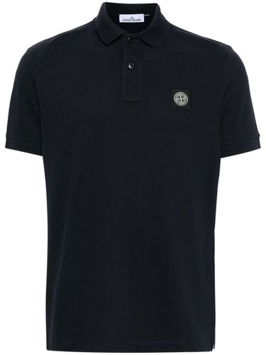 Cotton Polo Shirt With Logo - Stone Island - Modalova