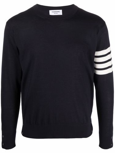 Wool Sweater With Logo - Thom Browne - Modalova