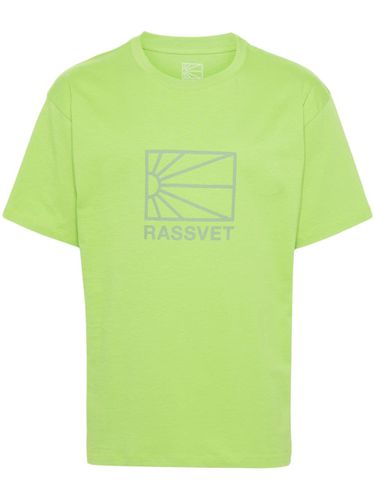 RASSVET - Cotton T-shirt With Logo - Rassvet - Modalova