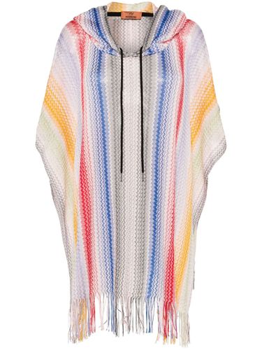 MISSONI - Poncho With Logo - Missoni - Modalova