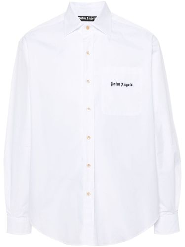 PALM ANGELS - Shirt With Logo - Palm Angels - Modalova