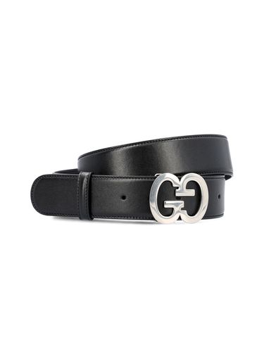GUCCI - Wide Belt With Gg Buckle - Gucci - Modalova