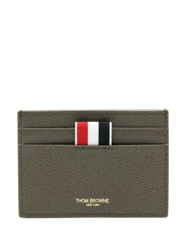 THOM BROWNE - Card Holder With Logo - Thom Browne - Modalova