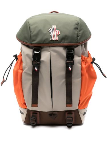 Backpack With Logo - Moncler Grenoble - Modalova