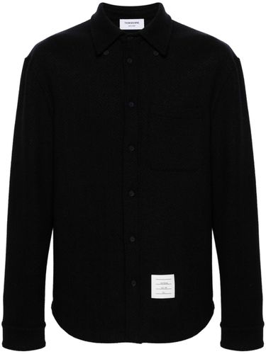 Oversized Herringbone Shirt - Thom Browne - Modalova