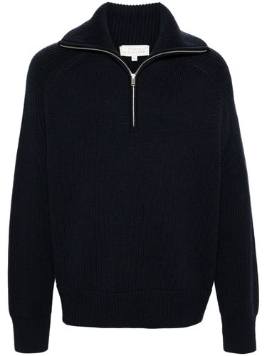 Wool Sweatshirt With Zip - Studio Nicholson Ltd - Modalova