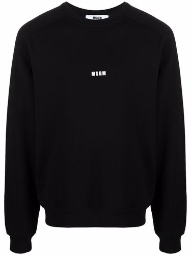 MSGM - Cotton Sweatshirt With Logo - Msgm - Modalova