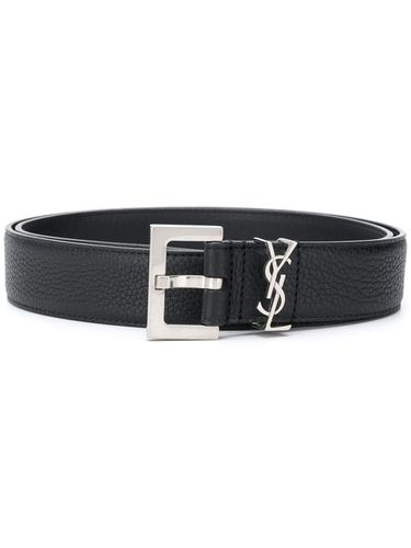 SAINT LAURENT - Leather Belt - Saint Laurent - Modalova