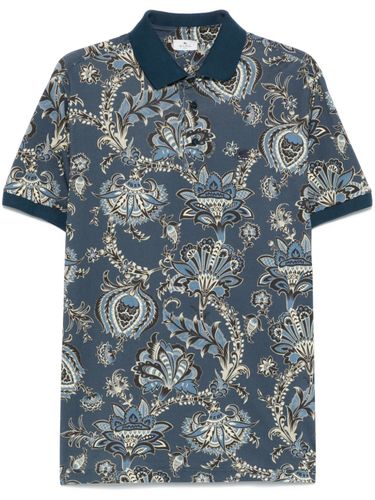 ETRO - Polo With Print - Etro - Modalova