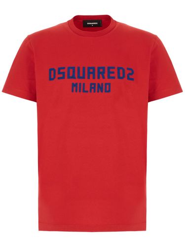 DSQUARED2 - Cotton Logo T-shirt - Dsquared2 - Modalova