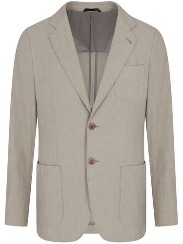 GIORGIO ARMANI - Linen Jacket - Giorgio Armani - Modalova